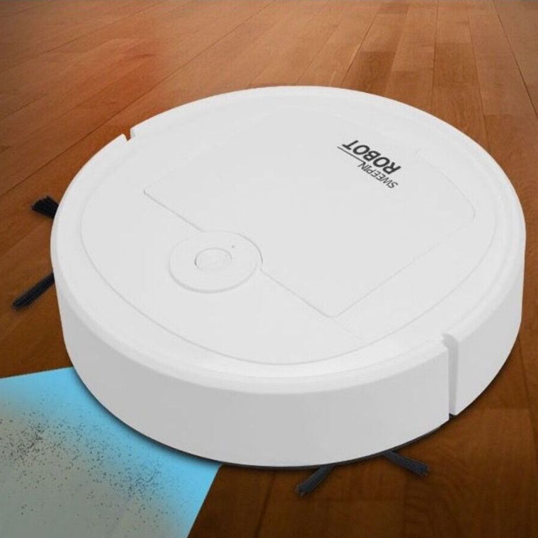 Robô Varredora/Aspirador De Pó 1200PA Automática 3 Em 1 Limpeza Doméstica Robótico Inteligente E Silencioso