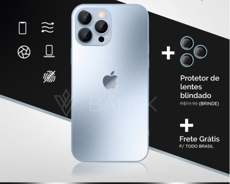 Capas NanoGlass vidros temperado fosco