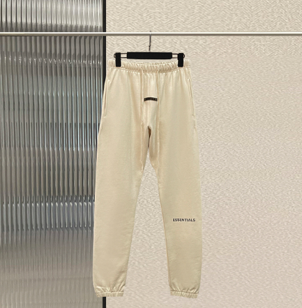Moletom alta qualidade calças de jogging essentials calças esportivas moda impresso letras reflexivas hip hop solto unisex algodão sweatpant